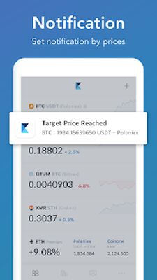 Скачать CoinManager & Widget для Биткойн, Эфириум [Без рекламы] RU apk на Андроид