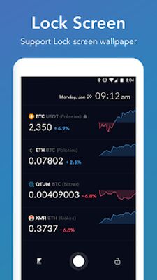 Скачать CoinManager & Widget для Биткойн, Эфириум [Без рекламы] RU apk на Андроид