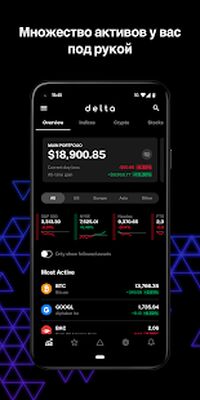 Скачать Delta трекер инвестиционного портфеля [Без рекламы] RUS apk на Андроид