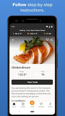 Скачать Anova Culinary [Без рекламы] RUS apk на Андроид