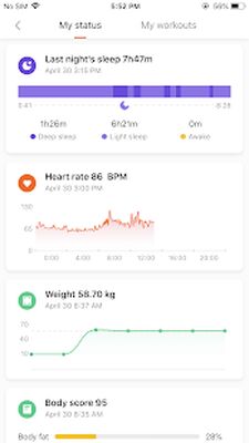 Скачать Mi Fit [Полная версия] RU apk на Андроид
