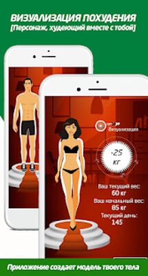 Скачать Счетчик калорий, план питания [Premium] RU apk на Андроид