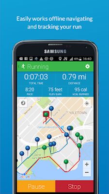 Скачать RunGo - Audio-Guided Running Routes [Premium] RUS apk на Андроид