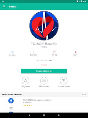 Скачать e-Nabız [Unlocked] RU apk на Андроид