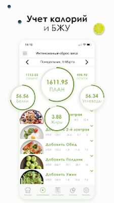 Скачать Диеты - правильное питание [Unlocked] RU apk на Андроид