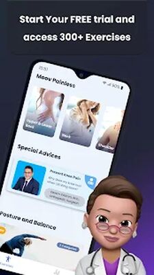 Скачать MoovBuddy: Спина, Шея и Oсанка [Без рекламы] RU apk на Андроид