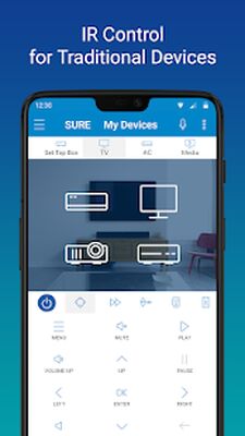 Скачать SURE Universal Remote [Unlocked] RUS apk на Андроид