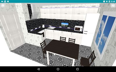 Скачать Моя Кухня: 3D Планировщик [Полная версия] RU apk на Андроид