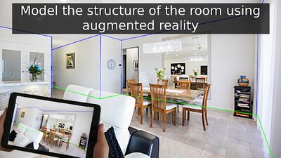 Скачать Floor plan - Home improvements in AR - Wodomo 3D [Unlocked] RUS apk на Андроид