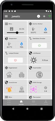 Скачать jsmatic - HomeMatic für Smartphone und Tablet [Без рекламы] RU apk на Андроид