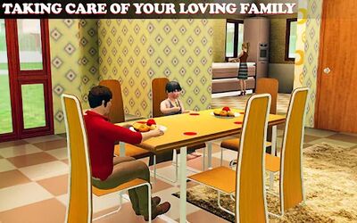 Скачать Новый Виртуальный Мама Счастливый Семья:Мать Sim [Premium] RU apk на Андроид