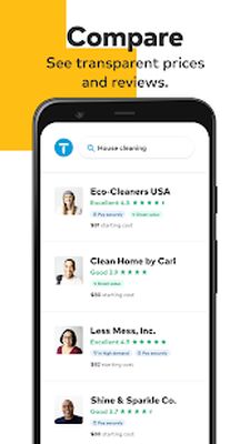 Скачать Thumbtack: Hire Pros - Cleaners, Handymen, Movers [Без рекламы] RUS apk на Андроид