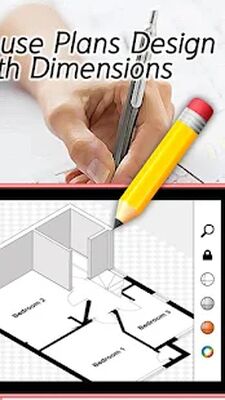 Скачать House Plans Design with Dimensions [Unlocked] RUS apk на Андроид