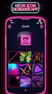 Скачать Неоновые Значки Приложений [Premium] RUS apk на Андроид
