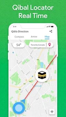 Скачать кибла компас для направление [Premium] RUS apk на Андроид