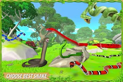 Скачать Яростный симулятор змей [Без рекламы] RU apk на Андроид