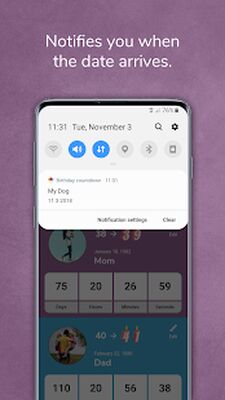 Скачать день рождения обратный отсчет [Premium] RUS apk на Андроид
