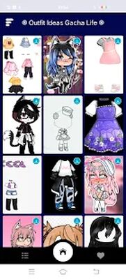 Скачать Outfit Ideas Life For Gacha [Unlocked] RU apk на Андроид