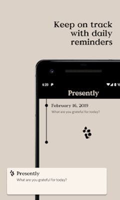 Скачать Presently: дневником благодарностей [Unlocked] RU apk на Андроид