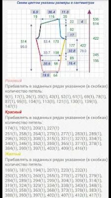 Скачать Выкройки вязания mnemosina [Premium] RUS apk на Андроид
