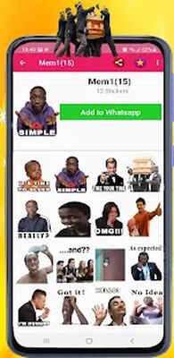 Скачать Смешные стикеры мемы для WAStickerApps [Без рекламы] RU apk на Андроид