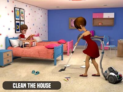 Скачать Mother Life Simulator Game [Unlocked] RUS apk на Андроид