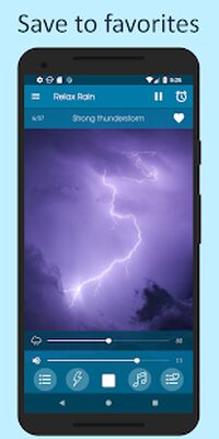Скачать Звуки дождя - Звук дождя для сна [Без рекламы] RUS apk на Андроид