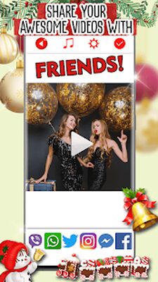 Скачать Рождество Видео Монтаж [Без рекламы] RUS apk на Андроид