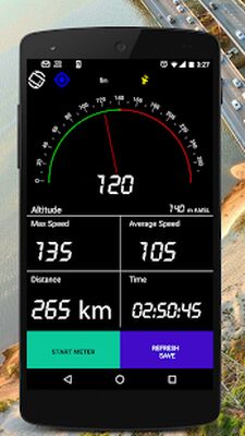Скачать GPS спидометр  [Unlocked] RUS apk на Андроид