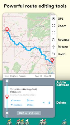 Скачать Maplocs - Cycling Route Planner, Cycling Maps [Полная версия] RU apk на Андроид