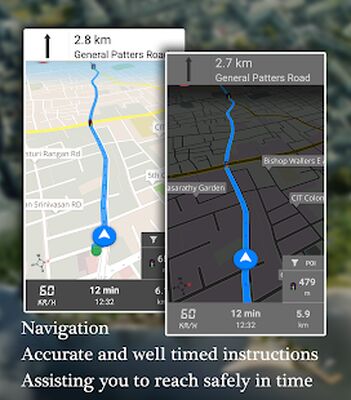 Скачать Offline Map Navigation - GPS Driving Route [Premium] RU apk на Андроид