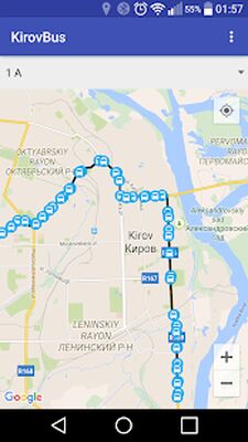 Скачать Автобусы Кирова [Premium] RUS apk на Андроид