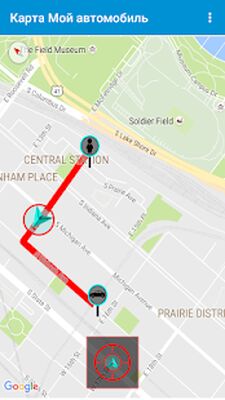 Скачать Найди мою машину - GPS навигация [Без рекламы] RUS apk на Андроид