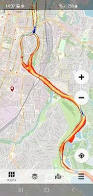 Скачать Схемы глубин водоемов для рыбалки Dap Drift Pro [Полная версия] RUS apk на Андроид