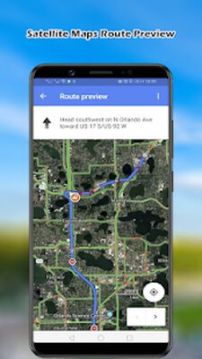 Скачать спутниковая карта мира - голосовой Gps навигатор [Premium] RU apk на Андроид