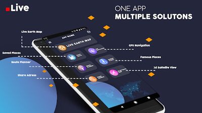 Скачать Live Earth Map - World Map 3D, Вид со спутника [Полная версия] RUS apk на Андроид