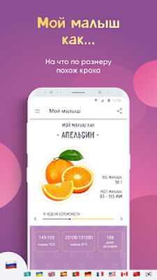 Скачать amma: Календарь беременности [Premium] RU apk на Андроид