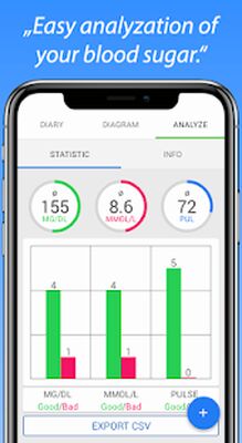 Скачать Blood Sugar Diary [Premium] RUS apk на Андроид