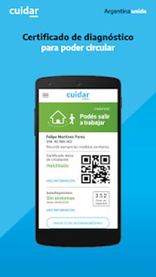 Скачать CUIDAR COVID-19 ARGENTINA [Unlocked] RUS apk на Андроид