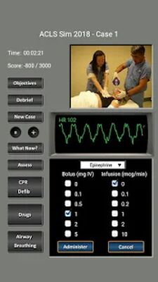 Скачать ACLS Simulator v2018 [Без рекламы] RU apk на Андроид