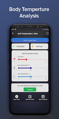 Скачать Body Temperature Fever Thermometer Records Diary [Unlocked] RUS apk на Андроид