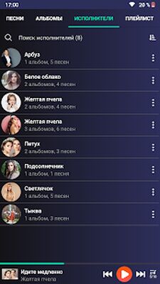Скачать музыкальный плеер [Premium] RUS apk на Андроид