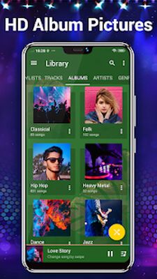 Скачать Музыкальный плеер - Бесплатная музыка и MP3-плеер [Полная версия] RUS apk на Андроид