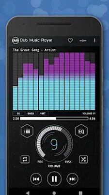 Скачать Dub музыкальный плеер + eq [Без рекламы] RU apk на Андроид