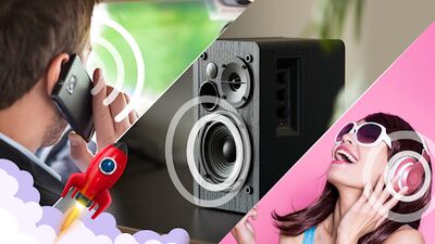 Скачать силитель громкости- усилитель звука для наушников [Без рекламы] RU apk на Андроид