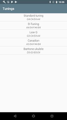 Скачать Ukulele Tuner [Без рекламы] RUS apk на Андроид