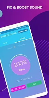 Скачать Тестер и очиститель динамиков: исправить громкость [Premium] RUS apk на Андроид