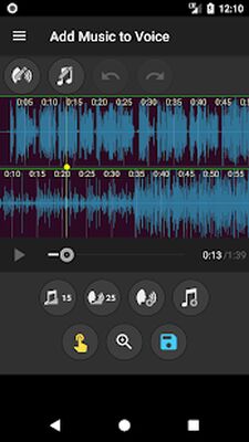 Скачать Add Music to Voice [Premium] RU apk на Андроид
