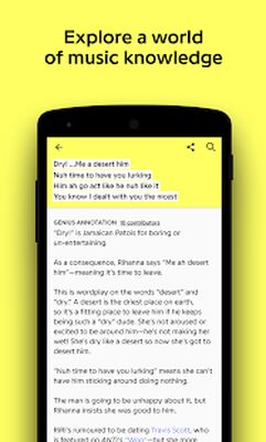 Скачать Genius — Song Lyrics & More [Без рекламы] RUS apk на Андроид