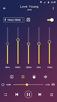 Скачать Музыкальный плеер - MP3-плеер и аудио-плеер [Unlocked] RU apk на Андроид